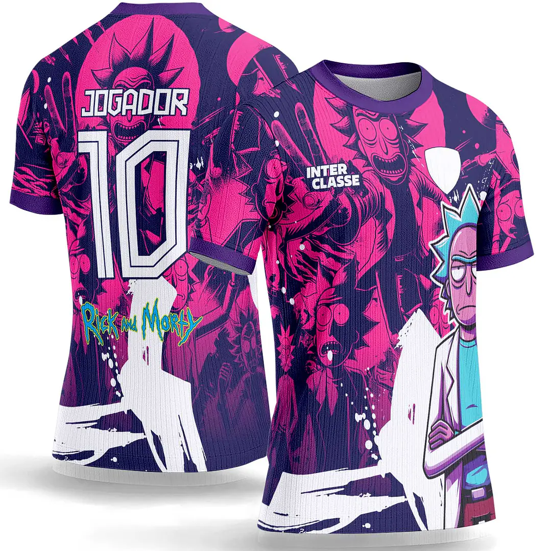Arte Vetor Camisa Interclasse 1053 Rick & Morty  Rick Sanchez 1