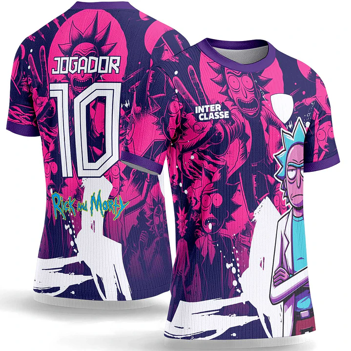 Arte Vetor Camisa Interclasse 1053 Rick & Morty  Rick Sanchez 1