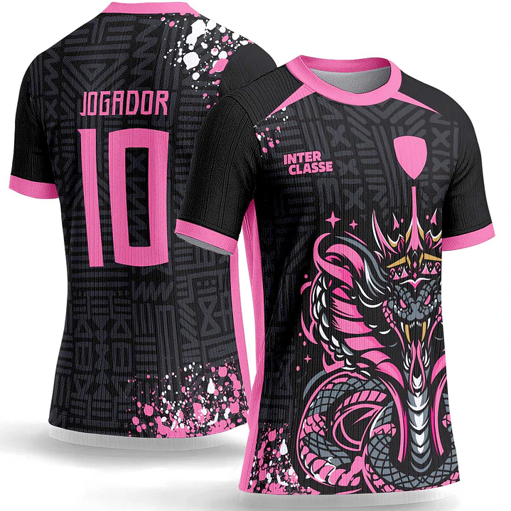 Arte Vetor Camisa Interclasse 1059 Serpente 1