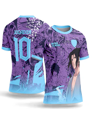 Arte Vetor Camisa Interclasse 1060 Naruto Sasuke Uchiha