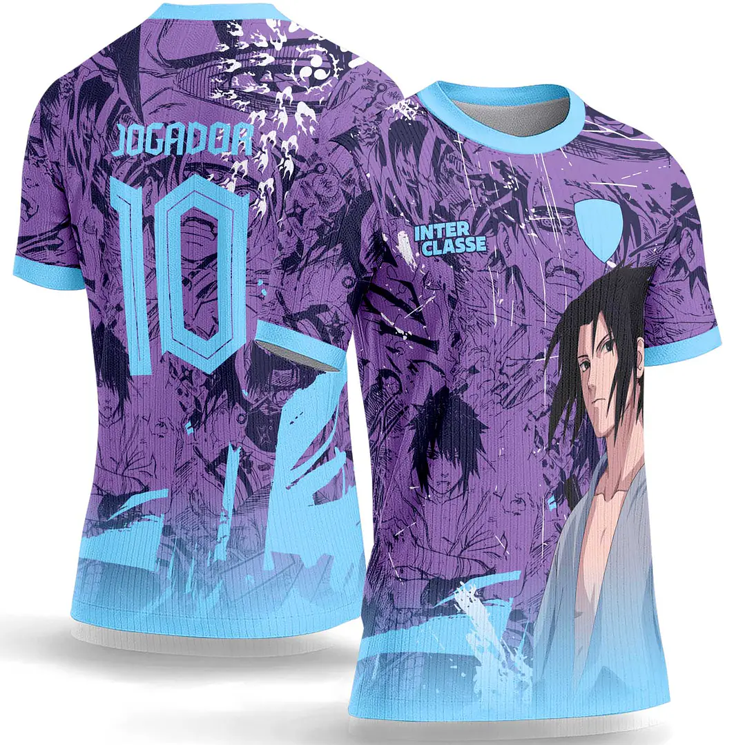Arte Vetor Camisa Interclasse 1060 Naruto Sasuke Uchiha 1