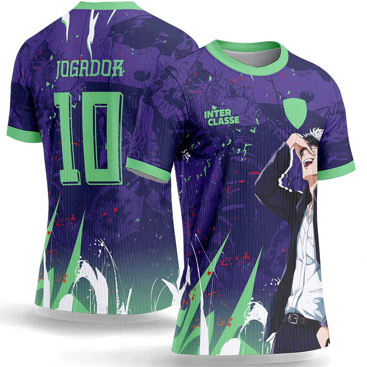 Arte Vetor Camisa Interclasse 1061 Jujutsu Kaisen Satoru Gojo 1