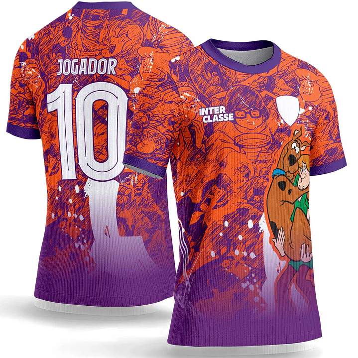 Arte Vetor Camisa Interclasse 1062 Scooby Doo 1