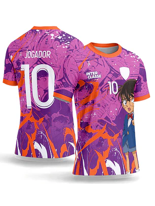 Arte Vetor Camisa Interclasse 1064 Detetive Conan Shinich Kudo