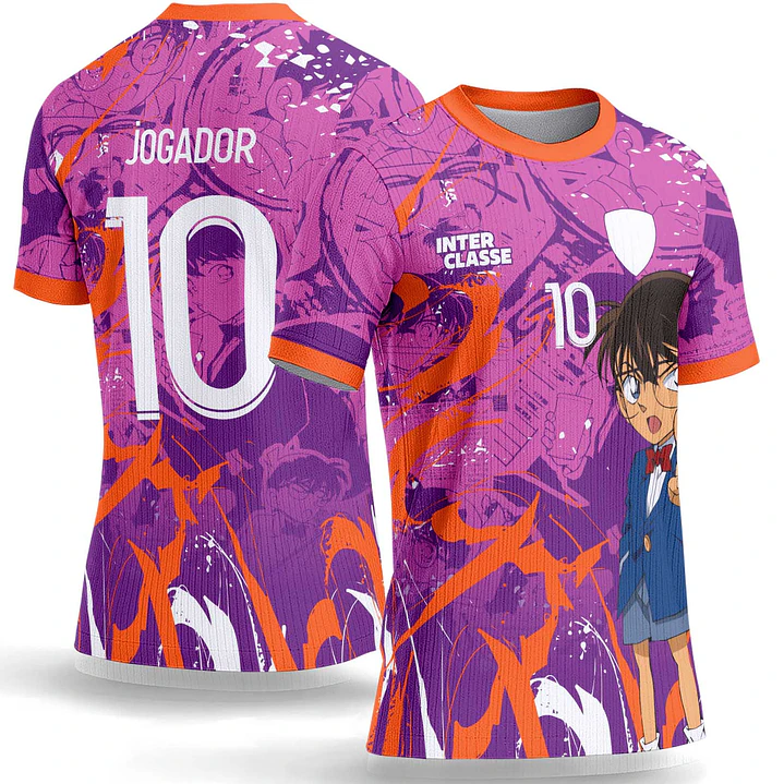 Arte Vetor Camisa Interclasse 1064 Detetive Conan Shinich Kudo 1