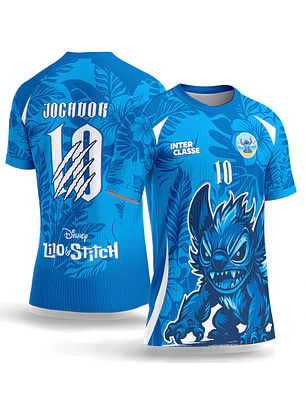 Arte Vetor Camisa Interclasse 1067 Lilo & Stitch