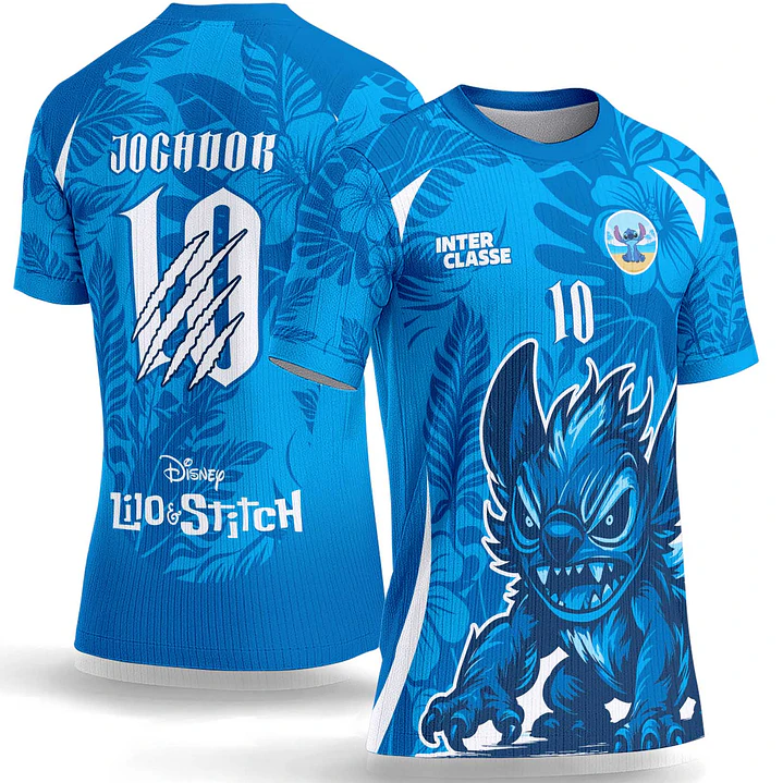 Arte Vetor Camisa Interclasse 1067 Lilo & Stitch 1