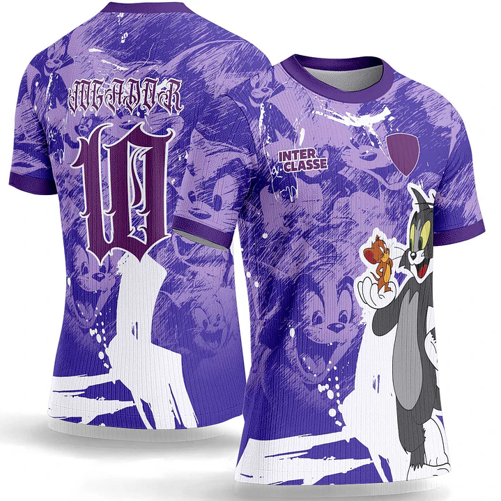 Arte Vetor Camisa Interclasse 1073 Tom e Jerry 1