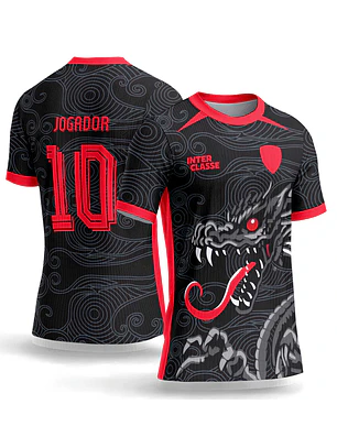 Arte Vetor Camisa Interclasse 1074 Dragão