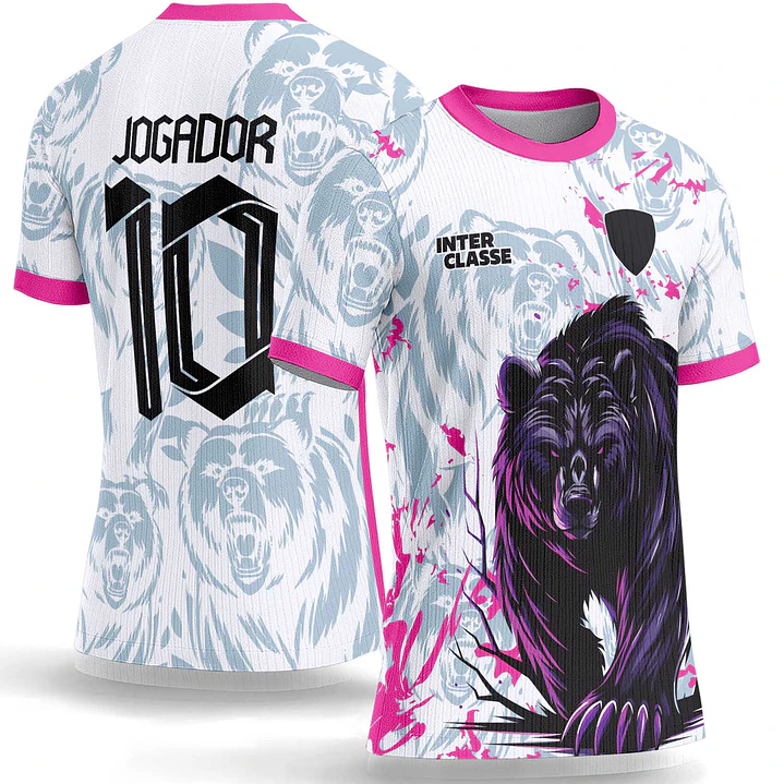 Arte Vetor Camisa Interclasse 1077 Urso 1