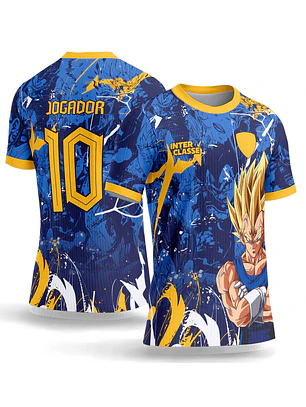 Arte Vetor Camisa Interclasse 1079 Dragon Ball Vegeta