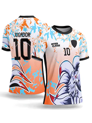 Arte Vetor Camisa Interclasse 1082 Raposa Branca