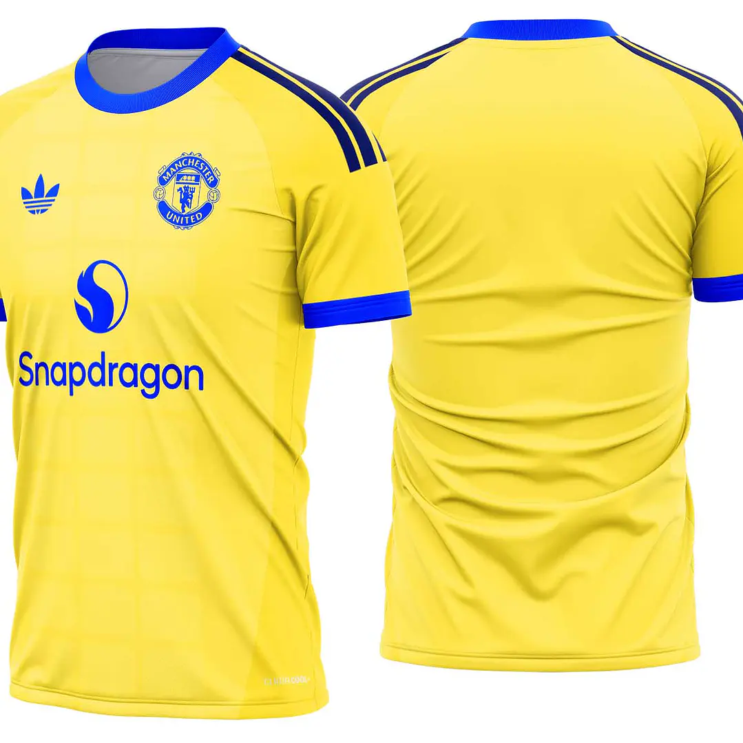 Arte Vetor Camisa Manchester United Goleiro 2026-2027 1
