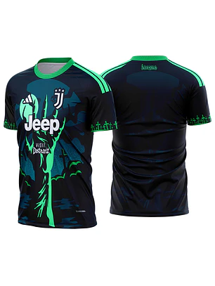 Arte Vetor Camisa Juventus Halloween Concept 2026