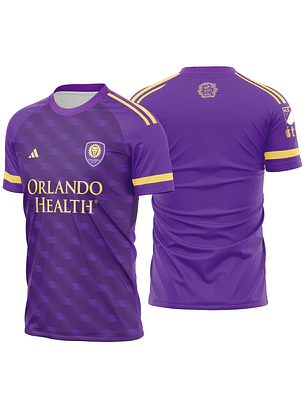 Arte Vetor Camisa  Orlando City Local 2023