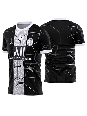 Arte Vetor Camisa  PSG Personalizada 2021-22