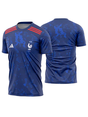 Arte Vetor Camisa França Personalizada 2023