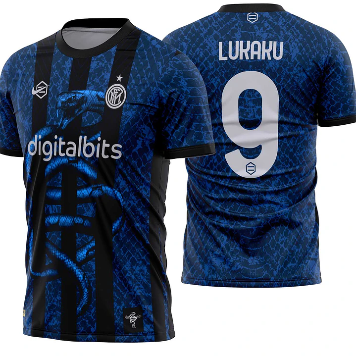 Arte Vetor Camisa  Inter de Milão Cobra 1