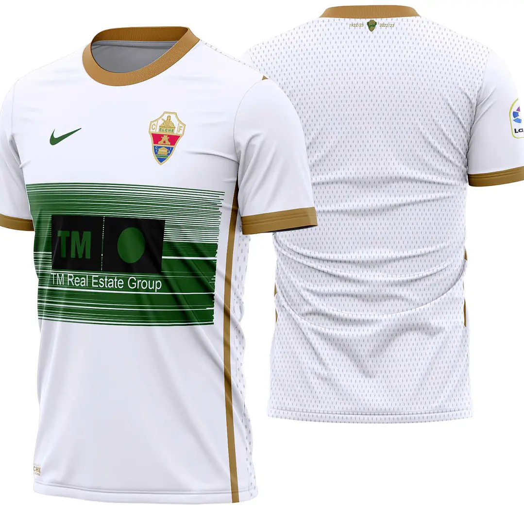 Arte Vetor Camisa  Elche  Local 2022-2023 1