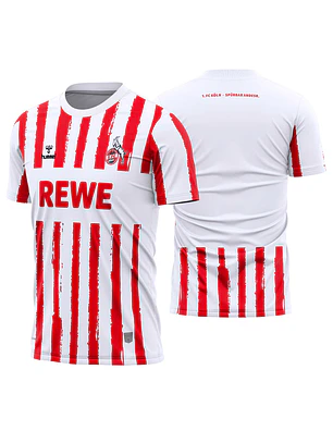 Arte Vetor Camisa  FC Köln 22-23 Casa Europeia