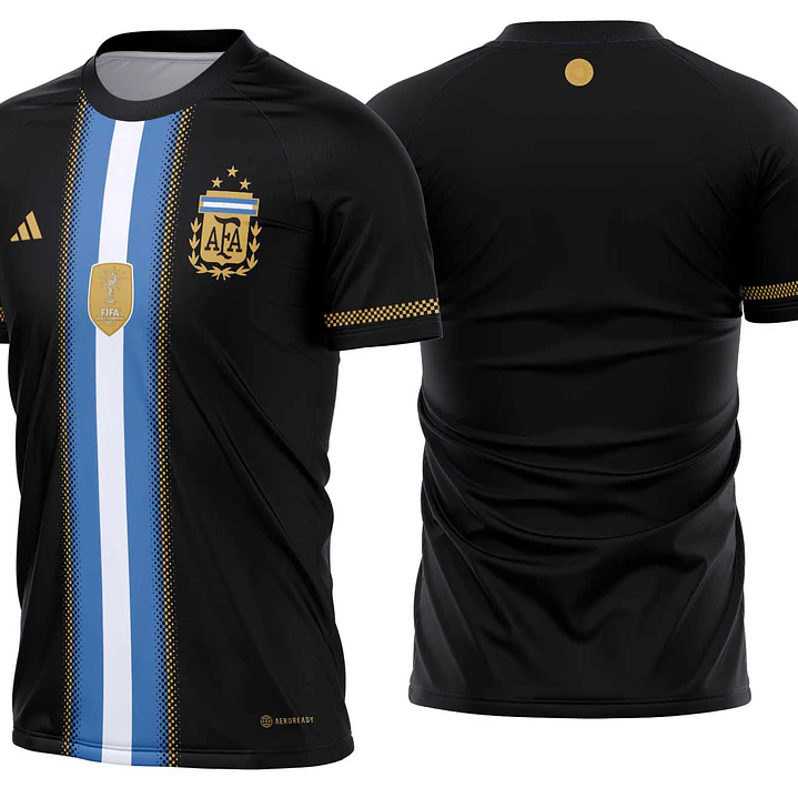 Arte Vetor Camisa Argentina Personalizada 2023-2 1