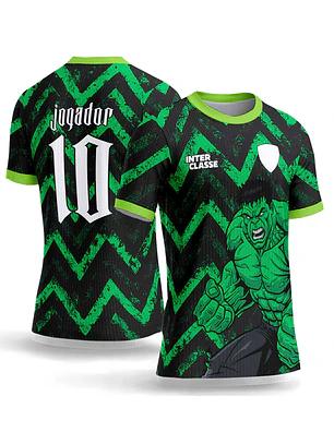 Arte Vetor Camisa Interclasse 1092 Marvel Comics Hulk