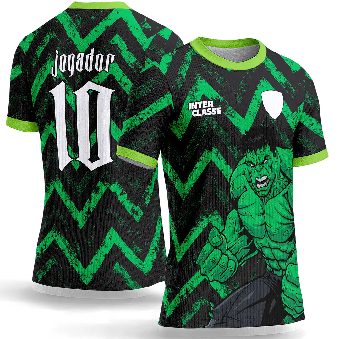 Arte Vetor Camisa Interclasse 1092 Marvel Comics Hulk 1
