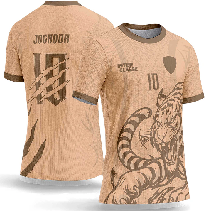 Arte Vetor Camisa Interclasse 1094 Tigre 1
