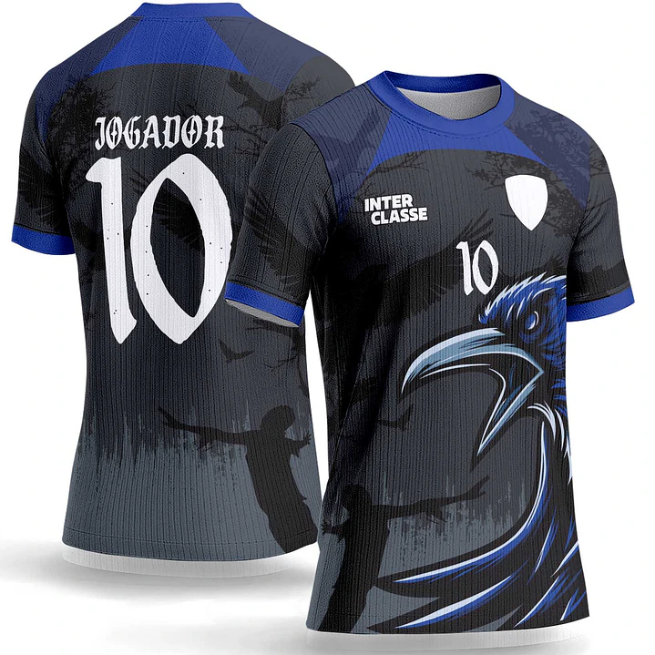 Arte Vetor Camisa Interclasse 1100 Corvo 1