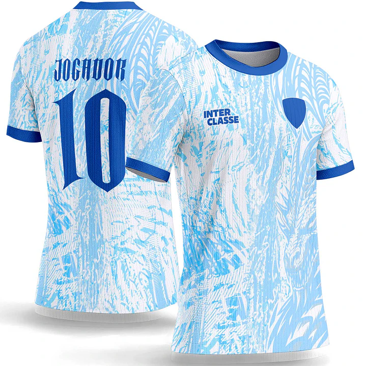 Arte Vetor Camisa Interclasse 1104 Dragão Gelo 1