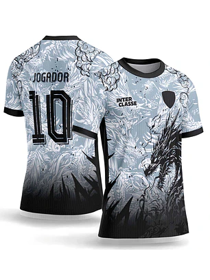 Arte Vetor Camisa Interclasse 1107 Dragão