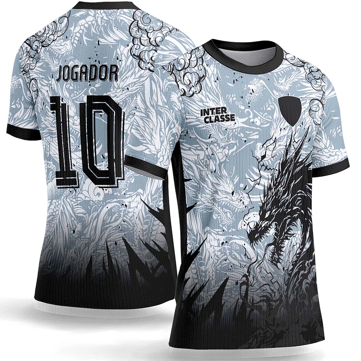 Arte Vetor Camisa Interclasse 1107 Dragão 1