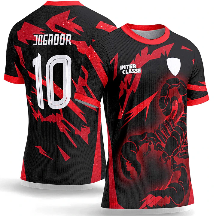 Arte Vetor Camisa Interclasse 1109 Escorpião 1