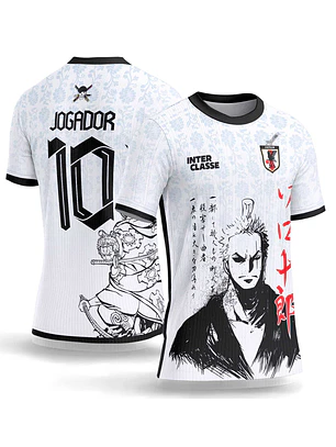 Arte Vetor Camisa Interclasse 1119 One Piece Roronoa Zoro