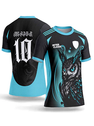 Arte Vetor Camisa Interclasse 1121 Coruja