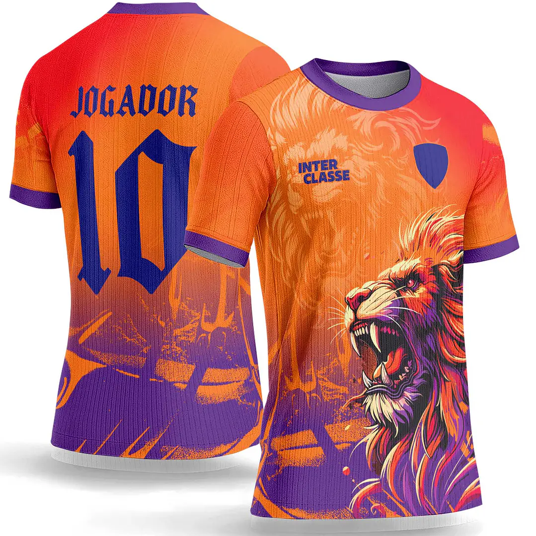 Arte Vetor Camisa Interclasse 1124 Leão 1