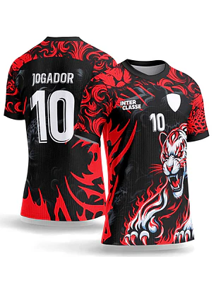 Arte Vetor Camisa Interclasse 1126 Leopardo