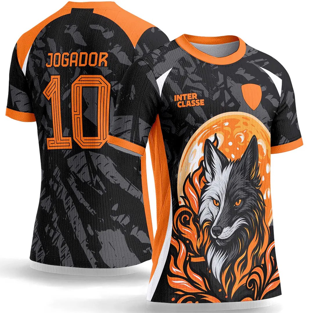Arte Vetor Camisa Interclasse 1128 Lobo 1