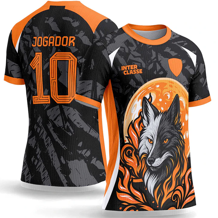 Arte Vetor Camisa Interclasse 1128 Lobo 1