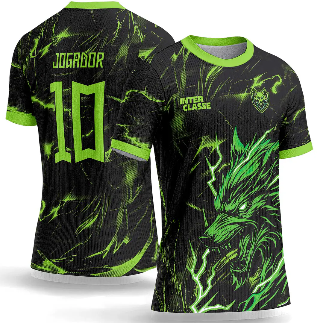 Arte Vetor Camisa Interclasse 1131 Lobo 1