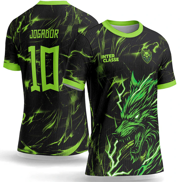 Arte Vetor Camisa Interclasse 1131 Lobo 1