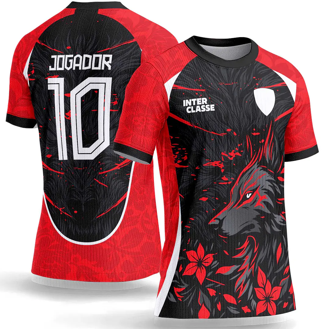 Arte Vetor Camisa Interclasse 1132 Lobo 1
