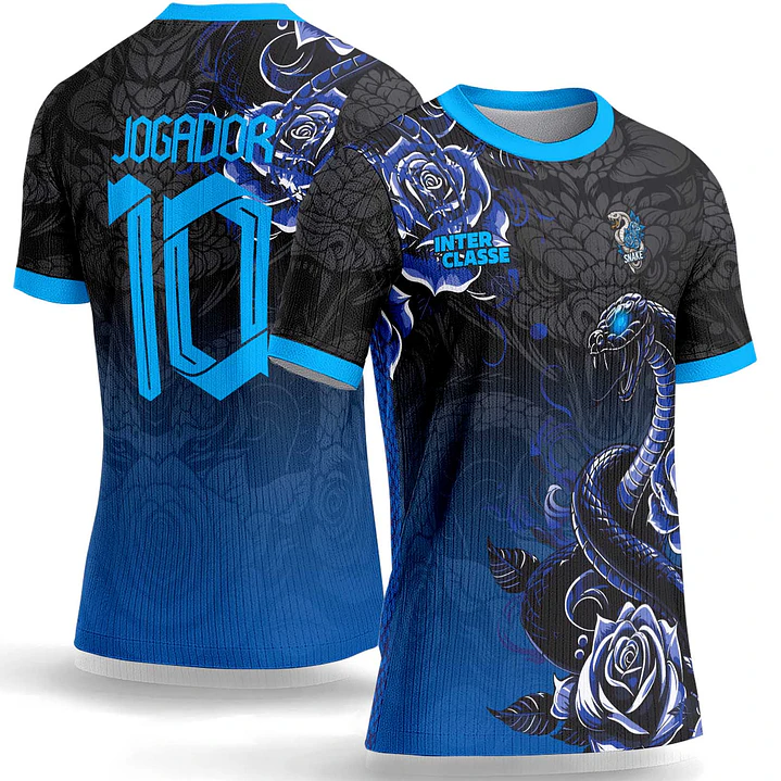 Arte Vetor Camisa Interclasse 1149 Serpente 1