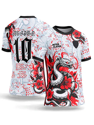 Arte Vetor Camisa Interclasse 1150 Serpente