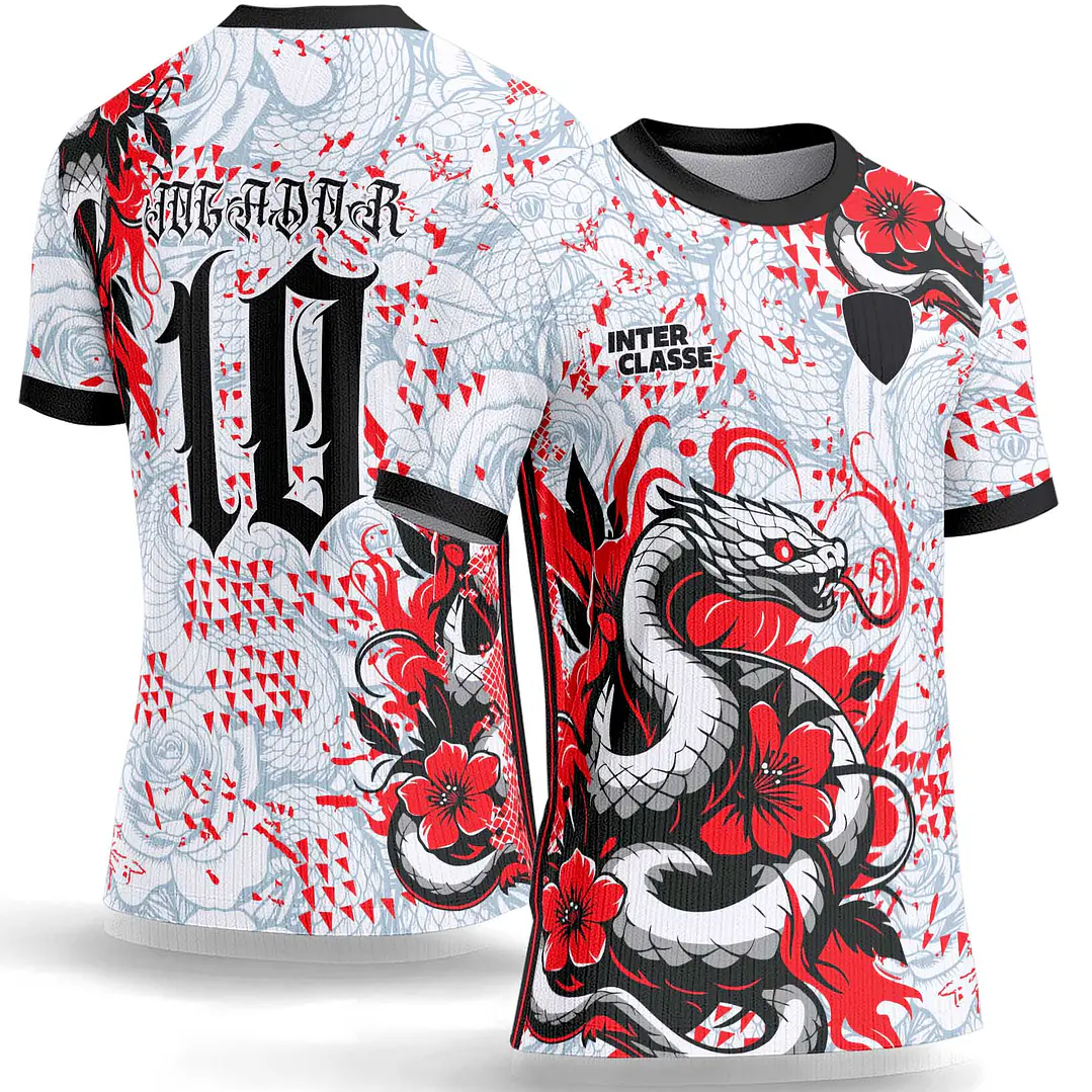 Arte Vetor Camisa Interclasse 1150 Serpente 1