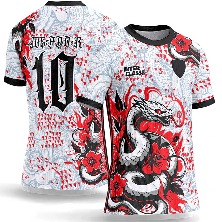 Arte Vetor Camisa Interclasse 1150 Serpente 1