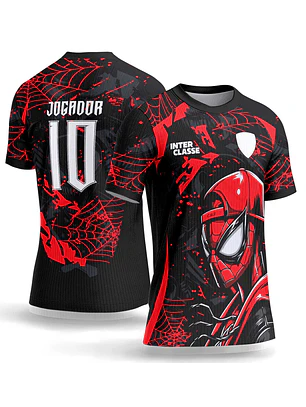Arte Vetor Camisa Interclasse 1151 Marvel Comics Homem Aranha