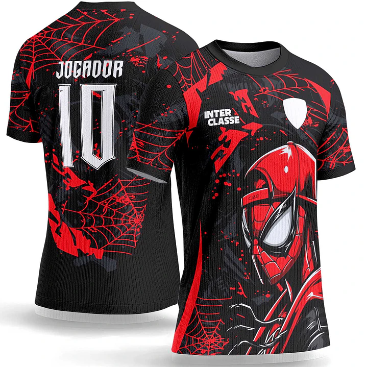 Arte Vetor Camisa Interclasse 1151 Marvel Comics Homem Aranha 1