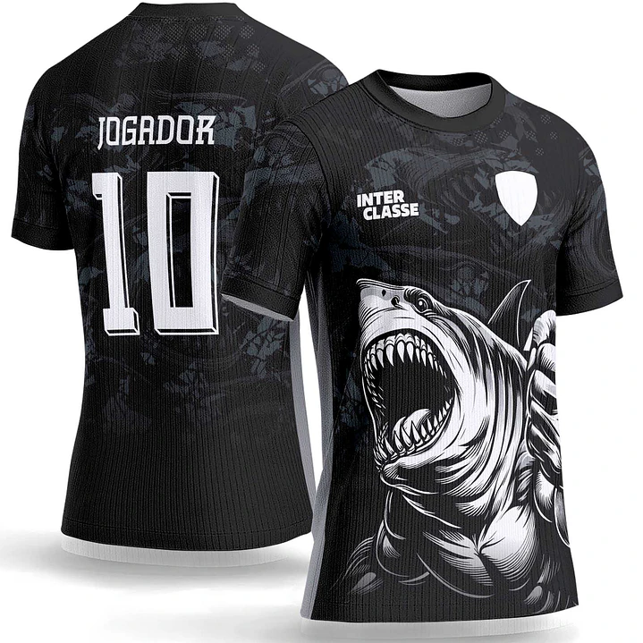 Arte Vetor Camisa Interclasse 1154 Tubarão 1