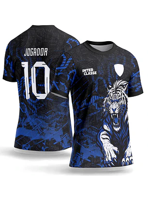 Arte Vetor Camisa Interclasse 1155 Tigre Bengala